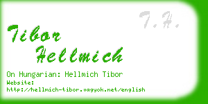 tibor hellmich business card